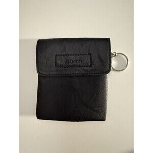 JCPenney Black Coin Purse Keychain Breast Cancer Awareness Promo Wallet - Gift